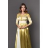 Caftan travaillé et raffiné pour mariage, fiançailles marocain en  2024