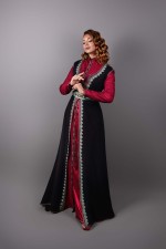 Acheter takchita marocaine mariage modeste de cérémonie - Caftan Sitara