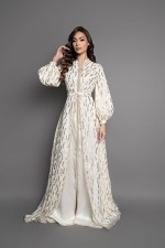 Caftan Selma - takchita marocaine de cérémonie brodé prix et livraison