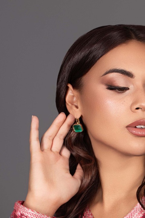 Commander parure mariage oriental - Boucles d'oreilles Roummana