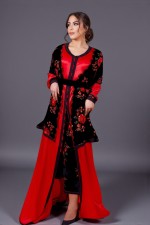 Caftan Dalal, caftan marocain haute couture marocaine de cérémonie