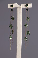 Boucles d'oreilles Nisma - bijoux mariée livraison Bruxelles
