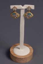 Commander parure mariage oriental - Boucles d'oreilles Nila