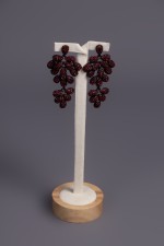 Bijoux mariage oriental - Boucles d'oreilles Grenata - vente en ligne Toulouse