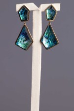 Boucles d'oreilles Insaf - bijoux de mariée orientale