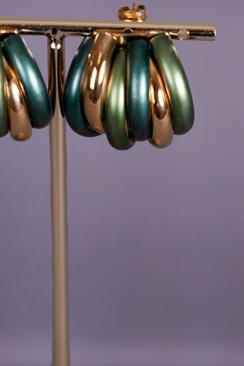 Boucles d'oreilles Medina Vert - vert