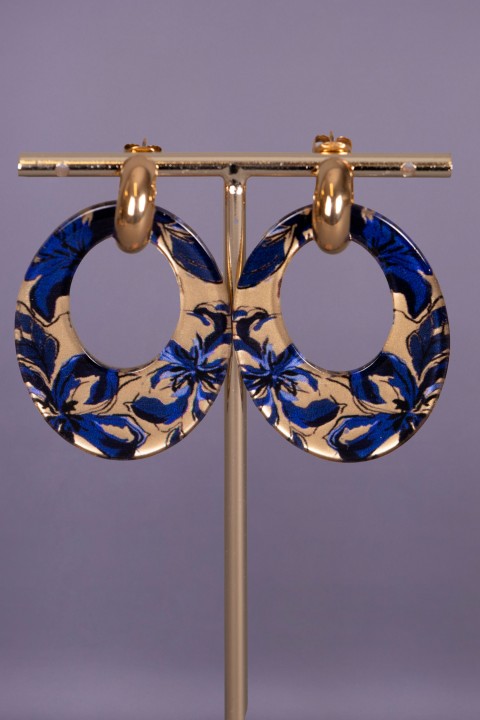 Pendientes Layla Bleu - azul