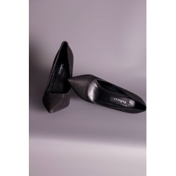 Avondschoenen bij Marokkaanse kaftan bestellen zwart - Pumps Nejma Noir