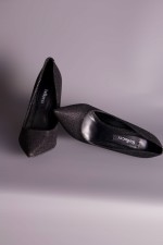 Commander chaussures de soirée pour caftan marocain noir - Escarpins Nejma Noir