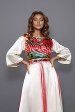 Acheter takchita marocaine mariage fluide ivoire de mariage - Caftan Tamira
