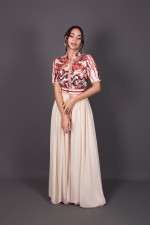 Caftan Chadia - tenue de mariée marocaine de soirée de cérémonie