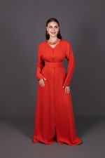 Caftan Tangia de cérémonie - caftan marocain mariage livraison Alger