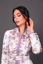 Caftan Aida de cérémonie - takchita marocaine de mariée à commander en ligne