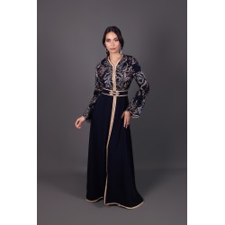 Moderner marokkanischer Kaftan Abend - Kaftan Bahria nach Maß
