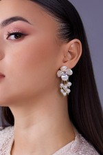 Commander parure mariage oriental - Boucles d'oreilles Naghma