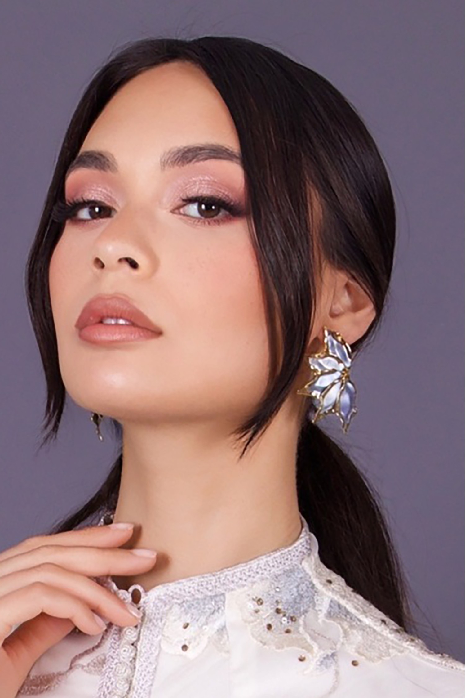 Pendientes Hanane - accesorio caftán marroquí de boda