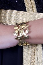 Bracelet Aya - bijoux caftan marocain à commander en ligne