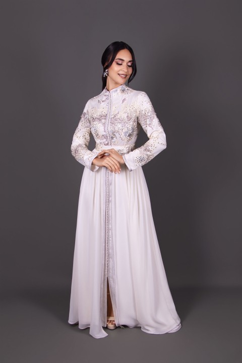 Caftan Hanane - tenue de mariée marocaine de cérémonie