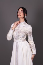 Caftan Hanane de cérémonie - takchita marocaine mariage livraison Oran