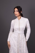 Caftan Bassma - takchita marocaine de mariée de mariage de cérémonie