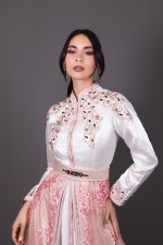 Caftan Souhaila de cérémonie - takchita marocaine mariage livraison Marseille