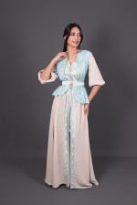 Takchita marocaine moderne de cérémonie - Caftan Ritaj sur mesure