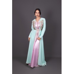 Caftan Nazha - tons pastel de cérémonie