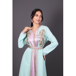 Caftan Nazha - tons pastel de cérémonie